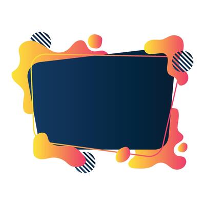 Liquid Abstract Frame