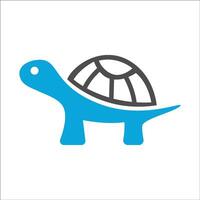 Turtle icon logo design vector