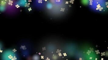 himmlisch Star Überlagerungen Weiss, Blau, Rot, Grün, lila, Rosa Herz, Mehrfarben Animation zum Wissenschaft Fiktion Wunder video