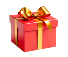 Geschenk Box auf transparent Hintergrund png