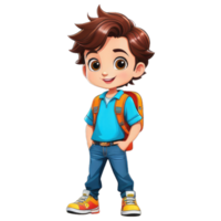 desenho animado personagem rostos, 3d filme personagens png