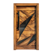 Wooden Doors Collection Isolated on transparent background png