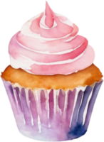 cupcakes waterverf clip art illustratie png