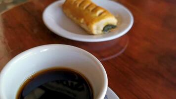 Typical Mexican dishes Empanadas Tamales Rollos with Coffee Oaxaca Mexico. video