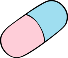 pastel medisch capsule png