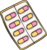 Groovy Retro medicine pack png
