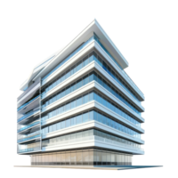 Skyscraper building without background, png