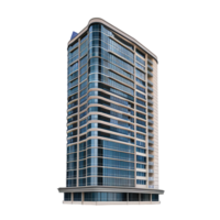 Skyscraper building without background, png