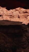 rocce rosse del parco nazionale del Grand Canyon video