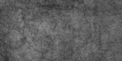 Abstract old stained and dusty Panorama dark grey black slate wall or Black texture chalkboard and blackboard with center in black with high resolution used as wallpaper, cover, decoration and design. photo
