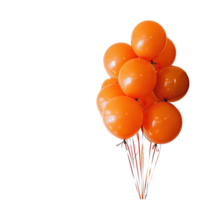 laranja colori balões sem fundo png