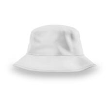 bucket hat on white background photo