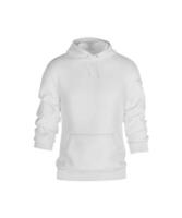 Hoodie with Pocket - Front View on white background photo