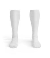 Soccer Socks on white background photo