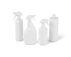 Bottles Cleaners Mockup photo