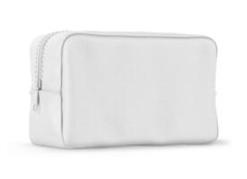 Cosmetic Bag on white background photo