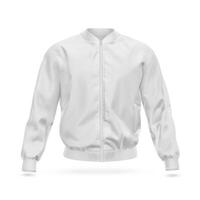 Jacket Front View on white background photo