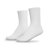 Socks Half Side on white background photo