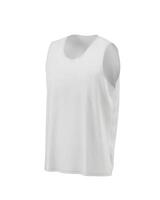 Running Sleeveless T-Shirt on white background photo