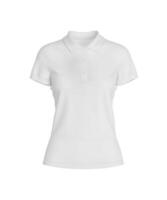 Women Short Sleeved - Front View on white background photo