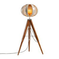 Modern table lamp on transparent Background png