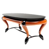 Modern Wood Table On Transparent Background png