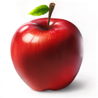 Apfel mit transparent Hintergrund png