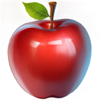 Pomme avec transparent Contexte png