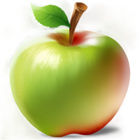 Apfel mit transparent Hintergrund png