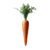 carota su sfondo trasparente png
