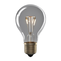 a light bulb on a transparent background png