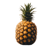 een ananas Aan een transparant achtergrond png