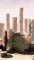 The Ruins of the Ancient City of Palmyra video