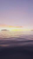 A serene and tranquil body of water captured in a dreamlike video