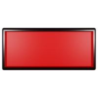 Notice Board red and Black png