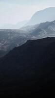 chaînes de montagnes dans la province d'uruzgan video