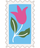 blomma stämpel ikon png