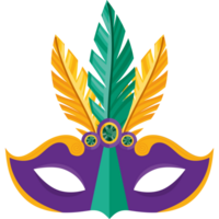 ilustración de máscara de fiesta png