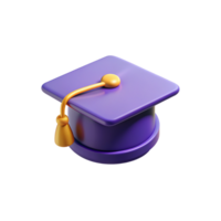 Purper diploma uitreiking pet transparant png