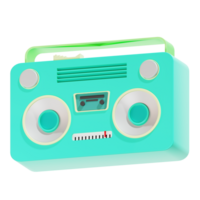 retro radio icono transparente antecedentes png