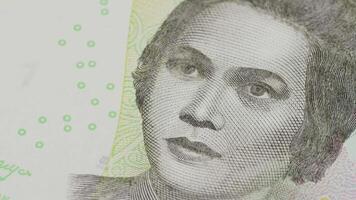 1000 Indonesia rupia nacional moneda dinero legal oferta billete de banco cuenta 3 video