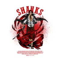 Akagami Shanks One Piece png