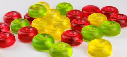 Multi-colored fruit lollipops. Multi-colored candies. lollipop, candy, sweetness photo