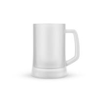 Beer Glass Frosted Mockup photo