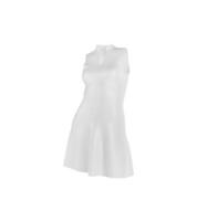 tennis dress on white background photo