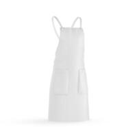 Apron on white background photo