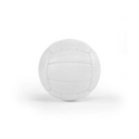 vóleibol pelota en blanco antecedentes foto