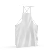 Apron on white background photo