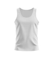 Front Tank Top on white background photo