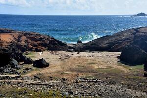 Looking Down at Andicuri in Coastal Aruba photo